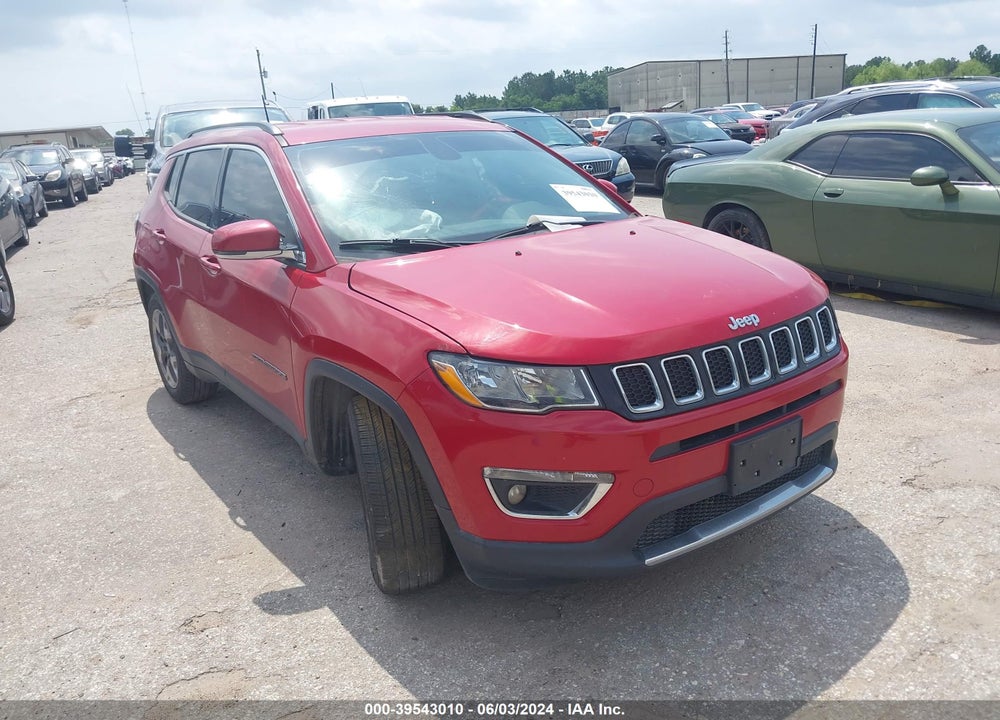 2019 JEEP COMPASS LIMITED FWD VIN: 3C4NJCCB7KT679840
