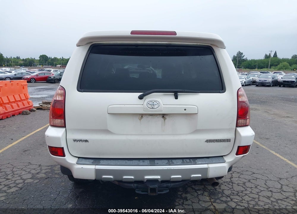 2004 TOYOTA 4RUNNER LIMITED V8 VIN: JTEBT17RX40045071