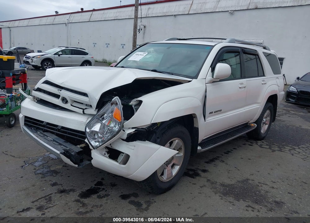 2004 TOYOTA 4RUNNER LIMITED V8 VIN: JTEBT17RX40045071