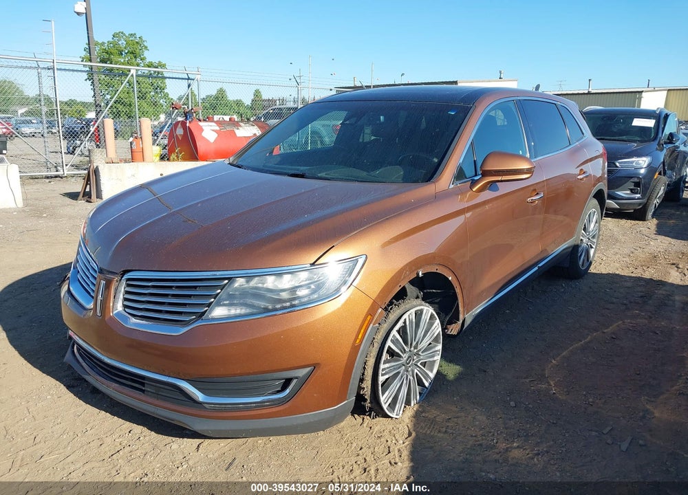 2017 LINCOLN MKX BLACK LABEL VIN: 2LMPJ7JR9HBL10028