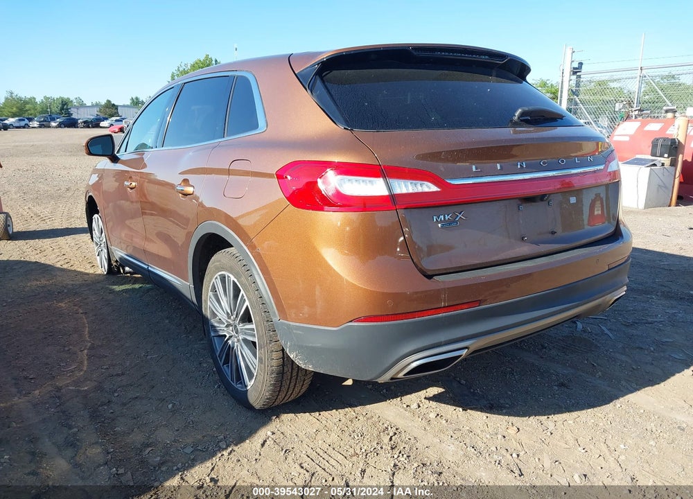 2017 LINCOLN MKX BLACK LABEL VIN: 2LMPJ7JR9HBL10028