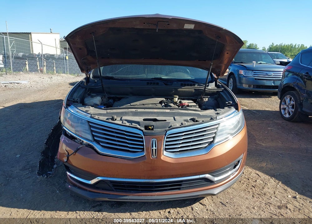 2017 LINCOLN MKX BLACK LABEL VIN: 2LMPJ7JR9HBL10028