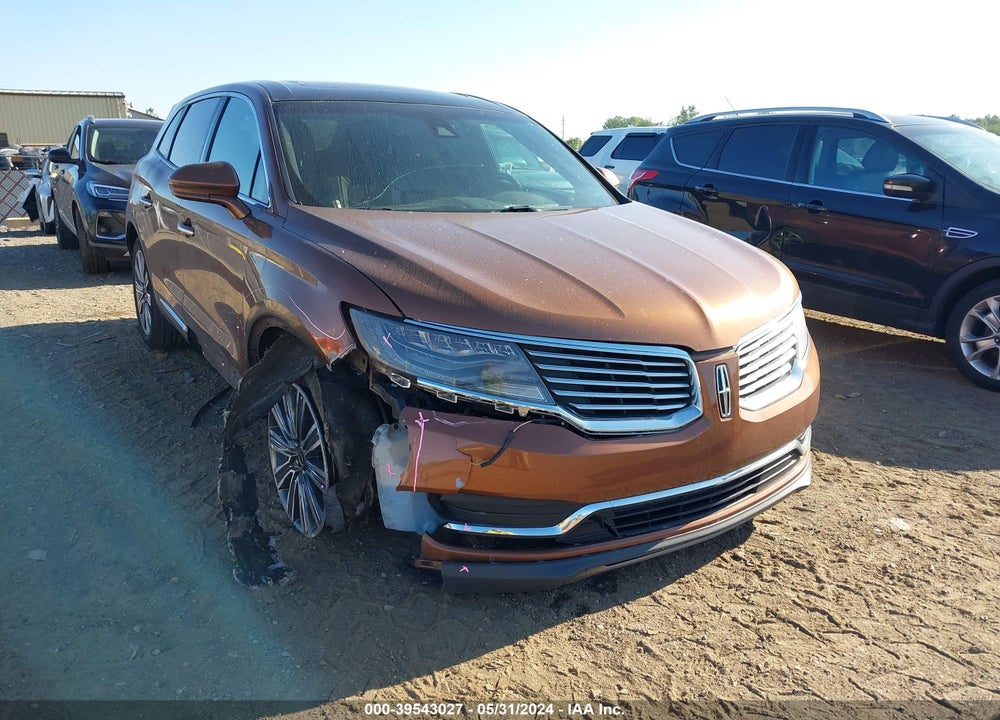 2017 LINCOLN MKX BLACK LABEL VIN: 2LMPJ7JR9HBL10028