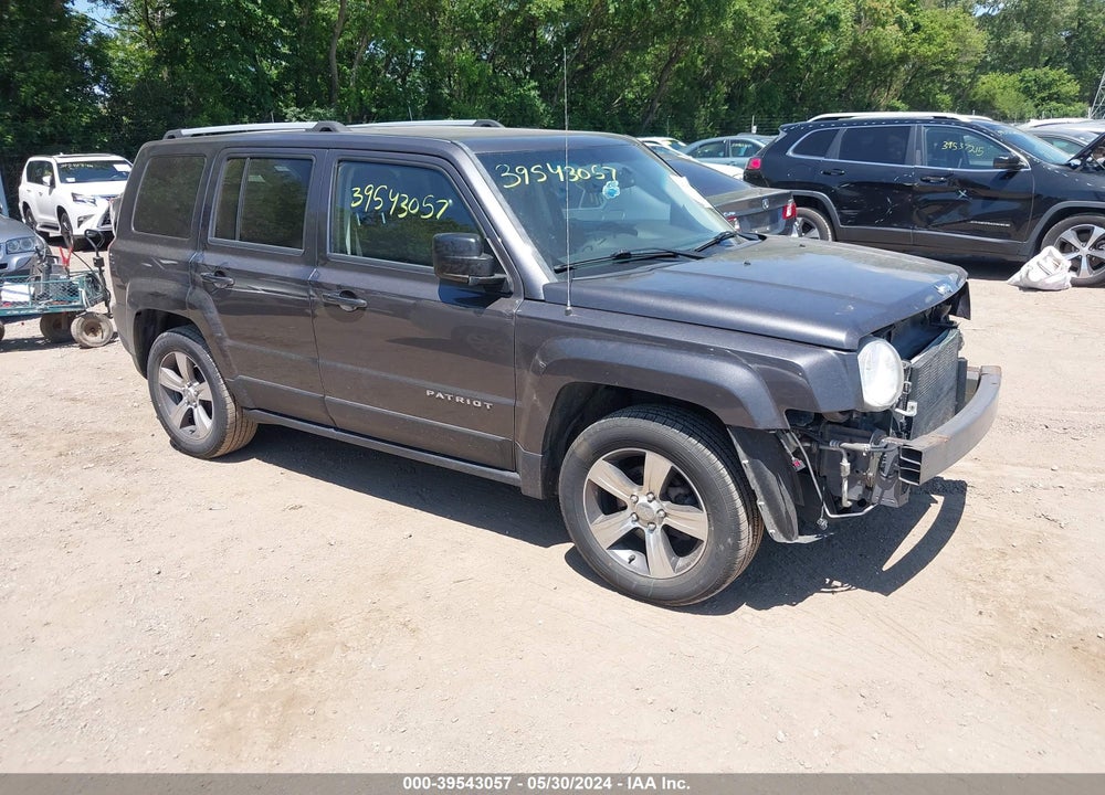 2016 JEEP PATRIOT HIGH ALTITUDE EDITION VIN: 1C4NJPFA1GD526295