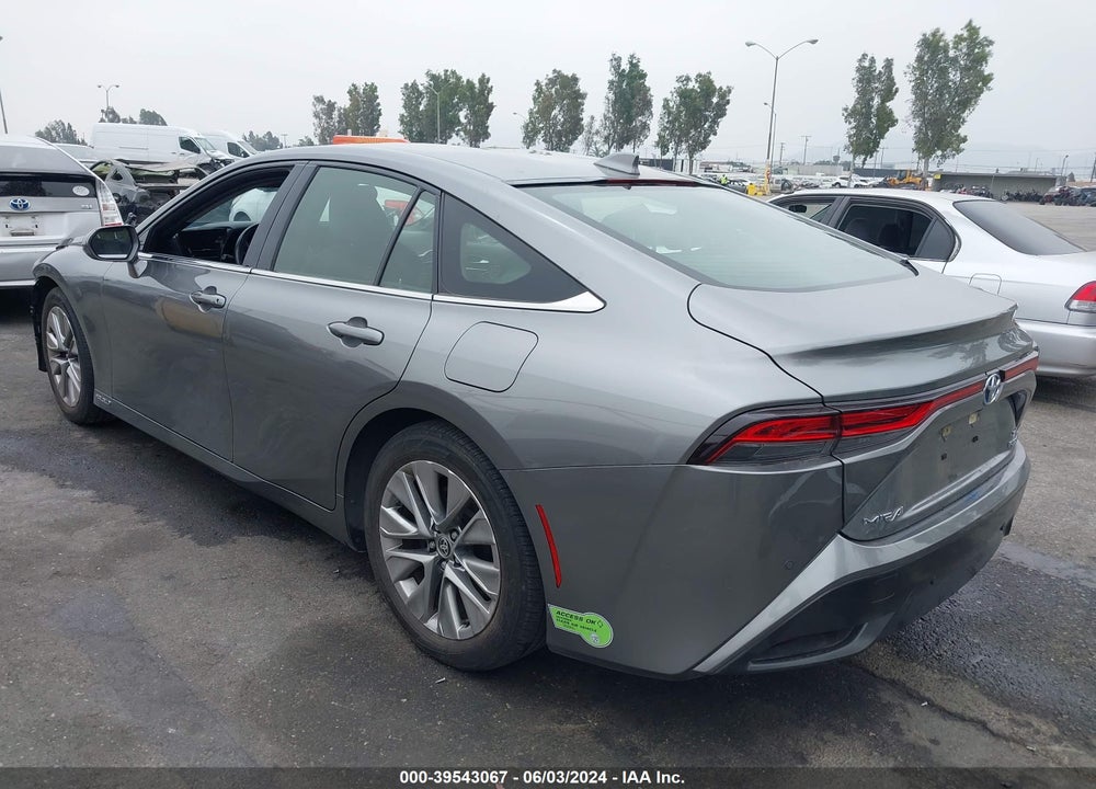 2022 TOYOTA MIRAI XLE VIN: JTDAAAAA9NA006525