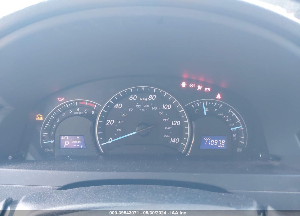 2012 TOYOTA CAMRY LE VIN: 4T1BF1FK2CU074423