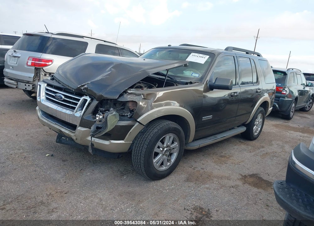 2008 FORD EXPLORER EDDIE BAUER VIN: 1FMEU64E58UB24557