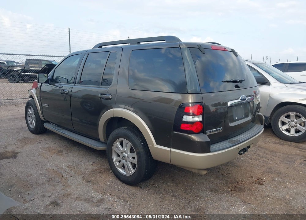 2008 FORD EXPLORER EDDIE BAUER VIN: 1FMEU64E58UB24557