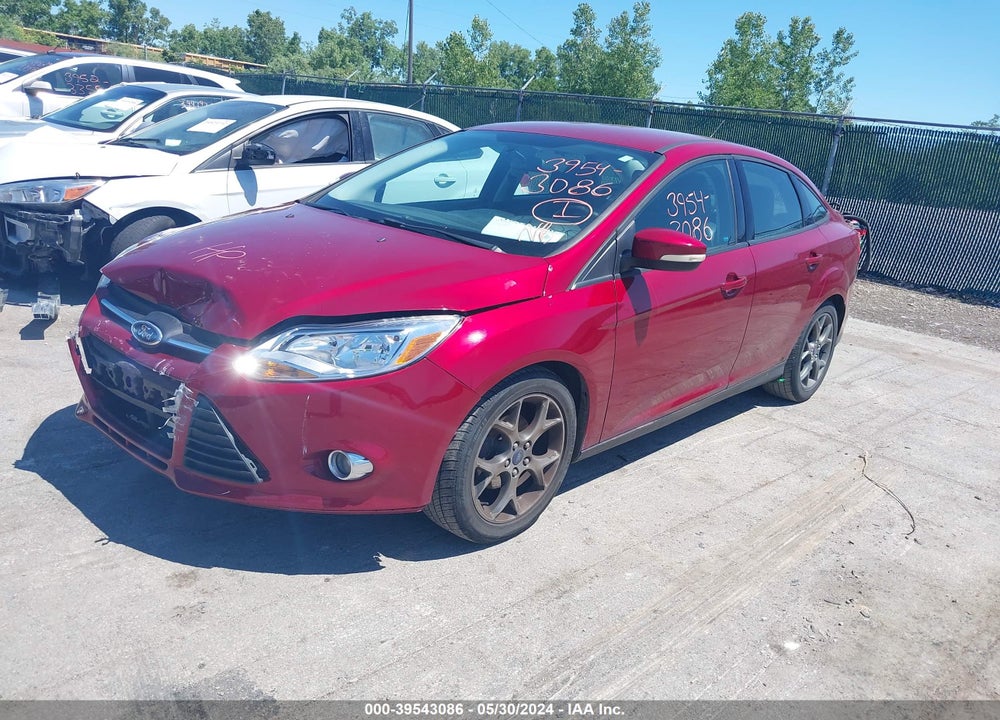 2014 FORD FOCUS SE VIN: 1FADP3F24EL106275