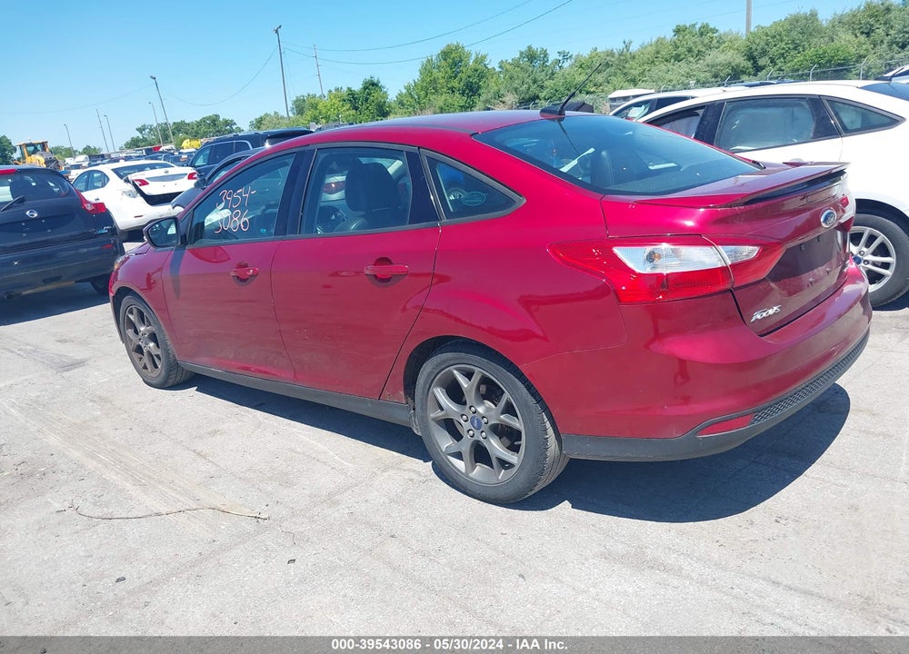 2014 FORD FOCUS SE VIN: 1FADP3F24EL106275