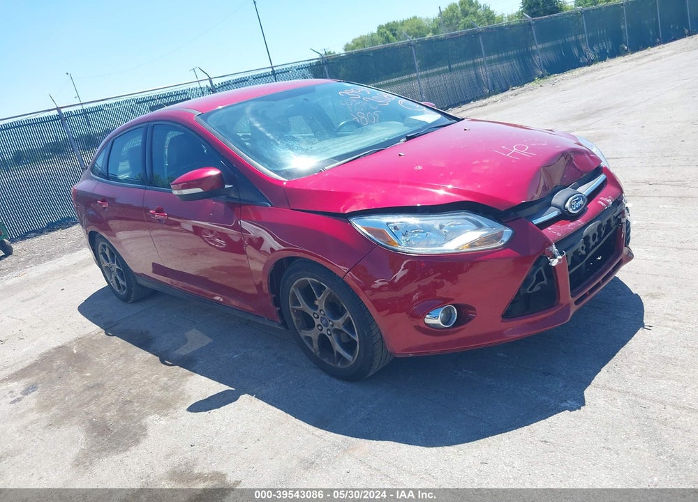 2014 FORD FOCUS SE VIN: 1FADP3F24EL106275