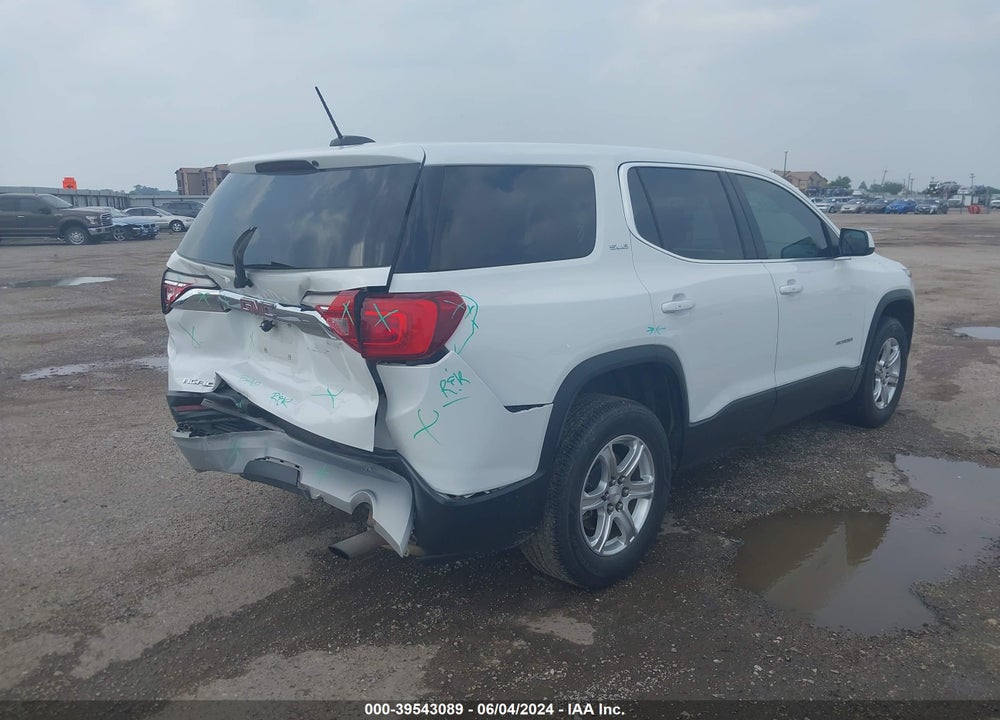 2019 GMC ACADIA SLE-1 VIN: 1GKKNKLA3KZ185867