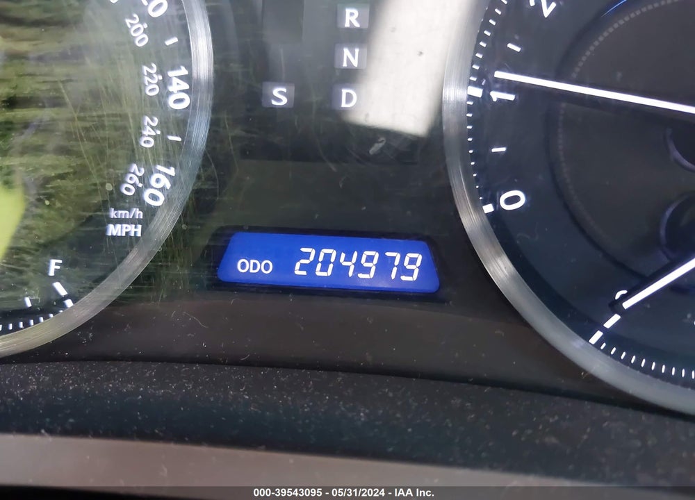 2011 LEXUS IS 250 VIN: JTHBF5C24B5130921