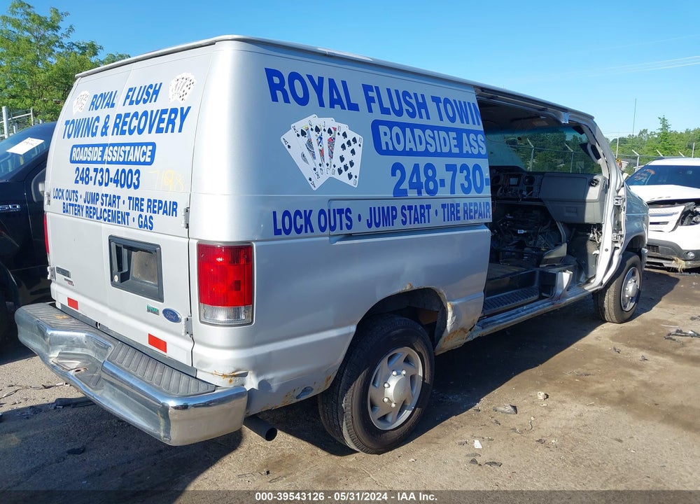 2011 FORD E-150 COMMERCIAL VIN: 1FTNE1EW8BDA47198