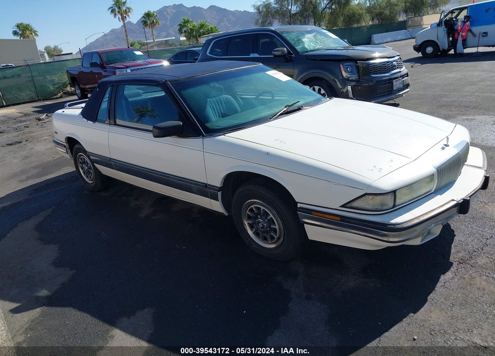 1991 BUICK REGAL CUSTOM VIN: 2G4WB14T7M1905792
