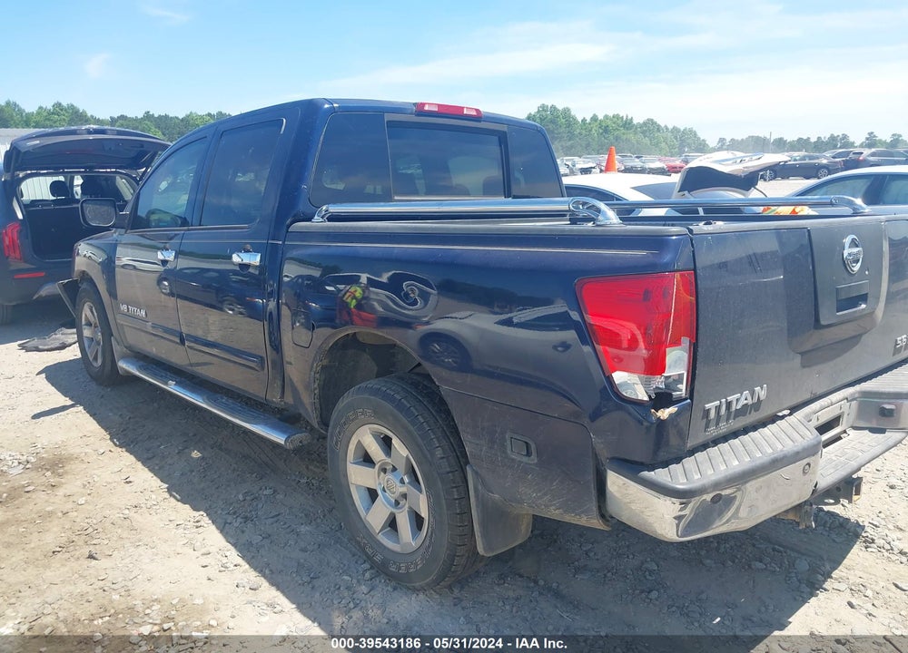 2007 NISSAN TITAN LE VIN: 1N6BA07A67N206082