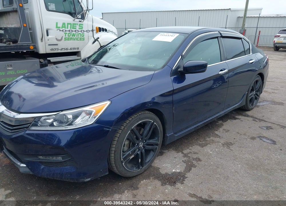 2017 HONDA ACCORD SPORT VIN: 1HGCR2F52HA061004
