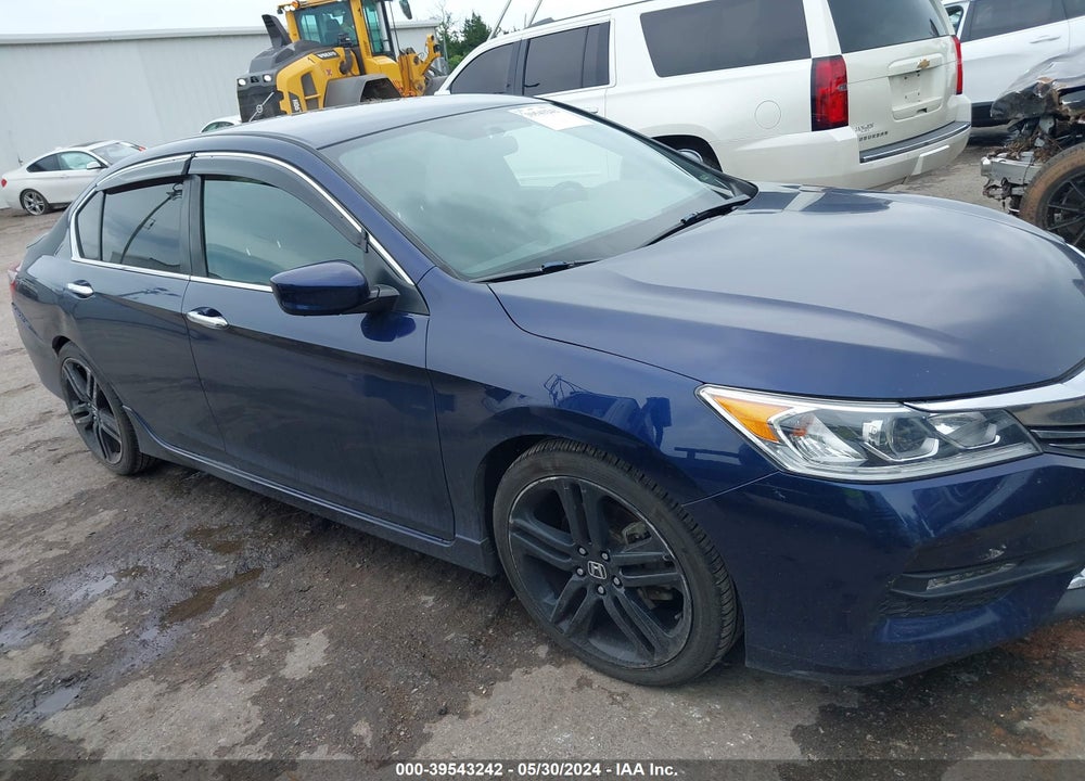 2017 HONDA ACCORD SPORT VIN: 1HGCR2F52HA061004