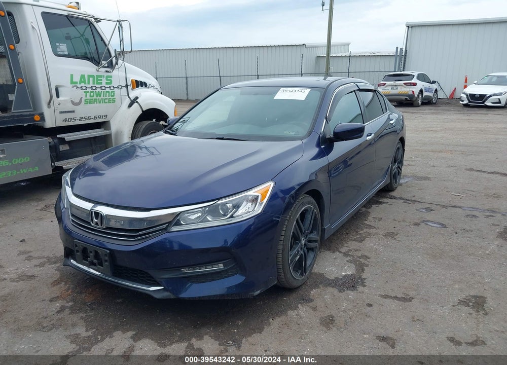 2017 HONDA ACCORD SPORT VIN: 1HGCR2F52HA061004