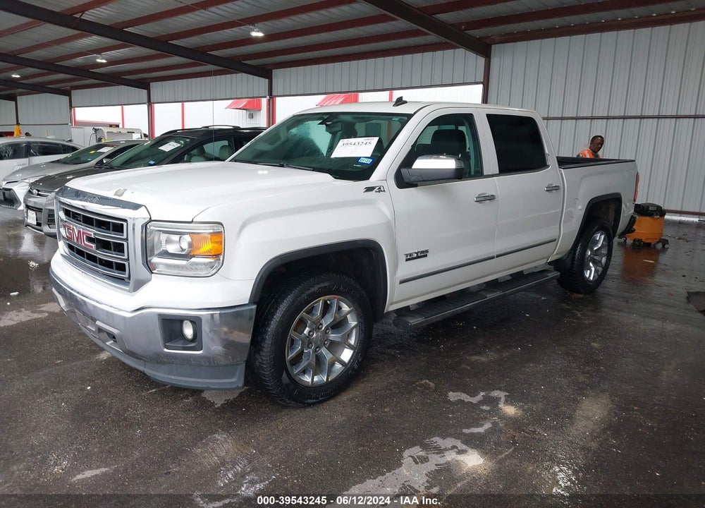 2014 GMC SIERRA 1500 SLT VIN: 3GTU2VEC2EG553621