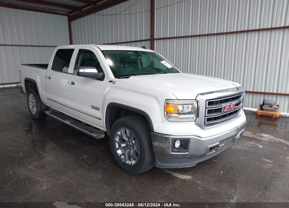 2014 GMC SIERRA 1500 SLT VIN: 3GTU2VEC2EG553621