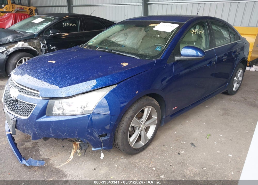 2013 CHEVROLET CRUZE 2LT AUTO VIN: 1G1PE5SB6D7152155