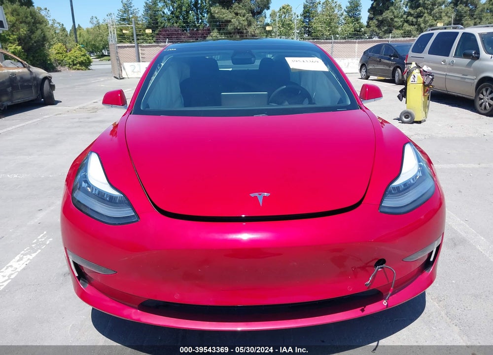 2019 TESLA MODEL 3 VIN: 5YJ3E1EAXKF422707