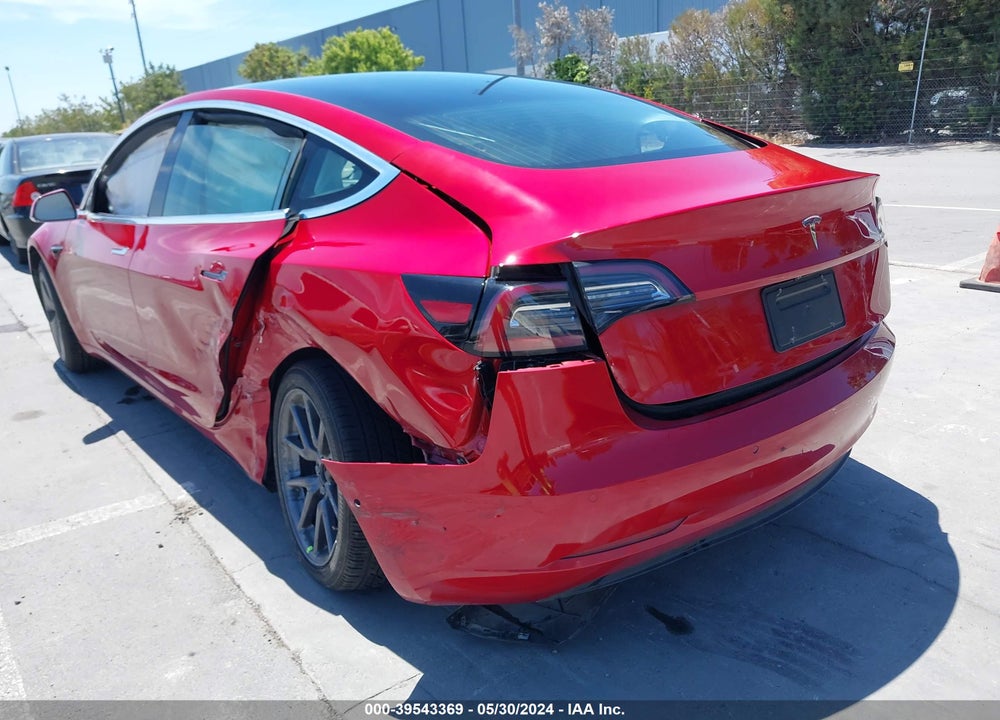 2019 TESLA MODEL 3 VIN: 5YJ3E1EAXKF422707