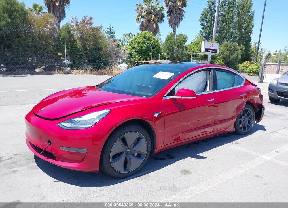 2019 TESLA MODEL 3 VIN: 5YJ3E1EAXKF422707