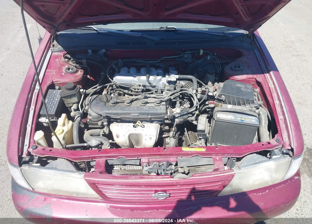 1996 NISSAN SENTRA E/XE/GXE/GLE VIN: 1N4AB41DXTC784980