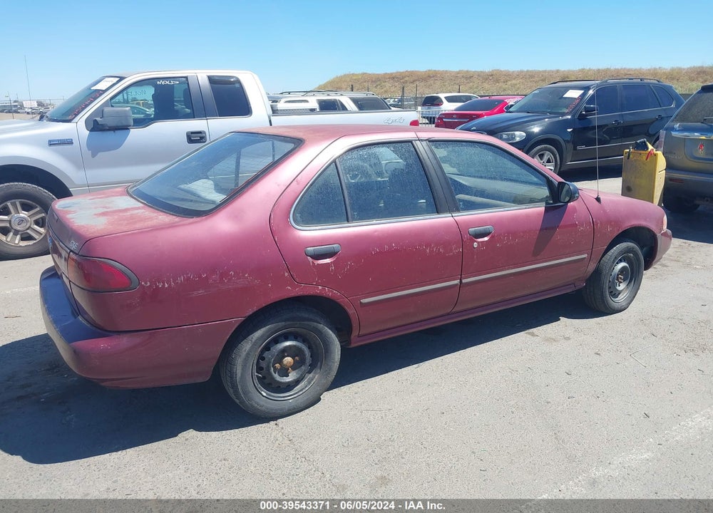 1996 NISSAN SENTRA E/XE/GXE/GLE VIN: 1N4AB41DXTC784980