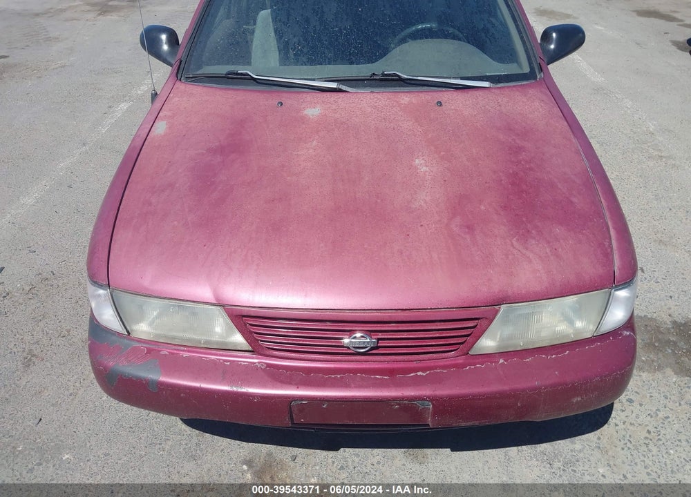 1996 NISSAN SENTRA E/XE/GXE/GLE VIN: 1N4AB41DXTC784980