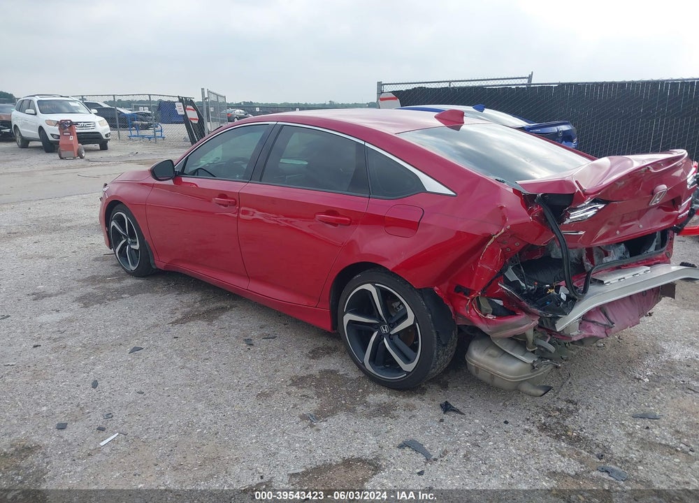 2020 HONDA ACCORD SPORT VIN: 1HGCV1F35LA097346