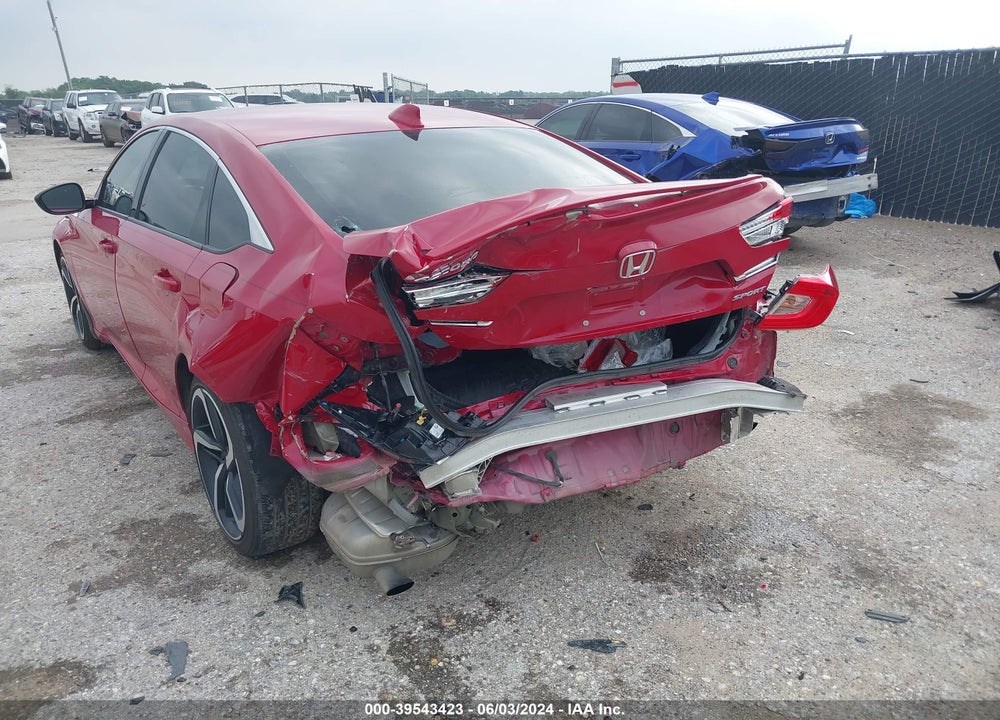 2020 HONDA ACCORD SPORT VIN: 1HGCV1F35LA097346