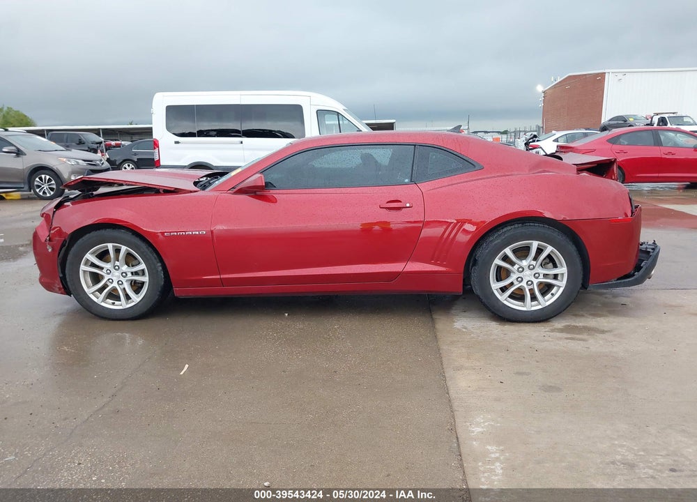 2014 CHEVROLET CAMARO 2LS VIN: 2G1FA1E35E9308755