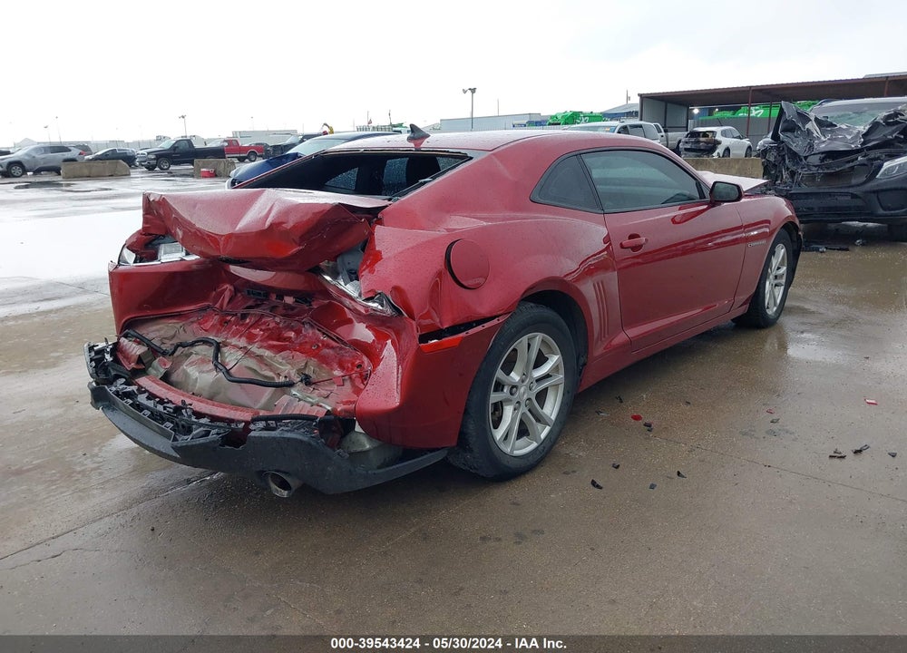 2014 CHEVROLET CAMARO 2LS VIN: 2G1FA1E35E9308755