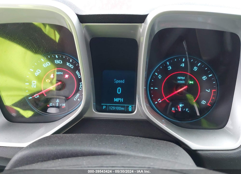 2014 CHEVROLET CAMARO 2LS VIN: 2G1FA1E35E9308755