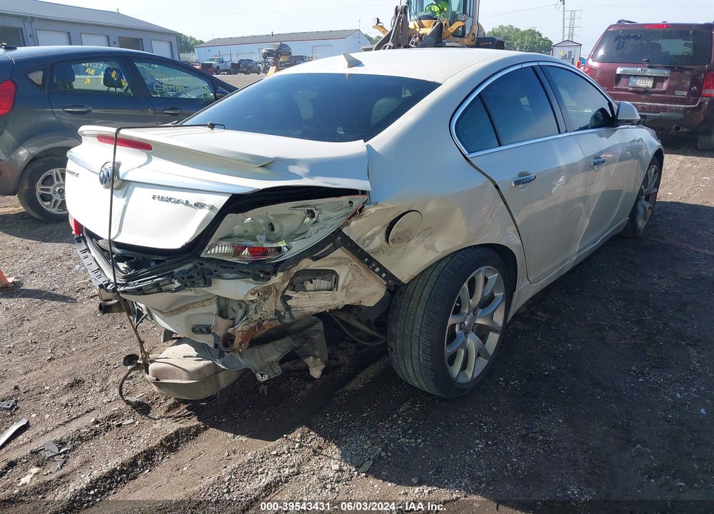 2013 BUICK REGAL GS VIN: 2G4GV5GV3D9222988