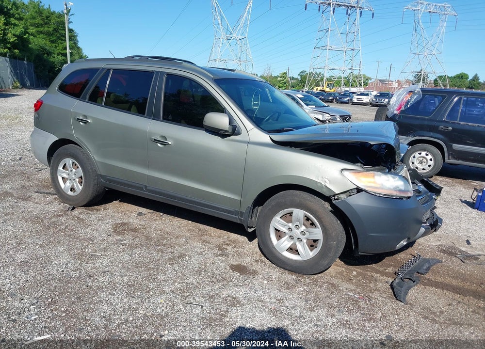 2008 HYUNDAI SANTA FE LIMITED/SE VIN: 5NMSH73E58H185644