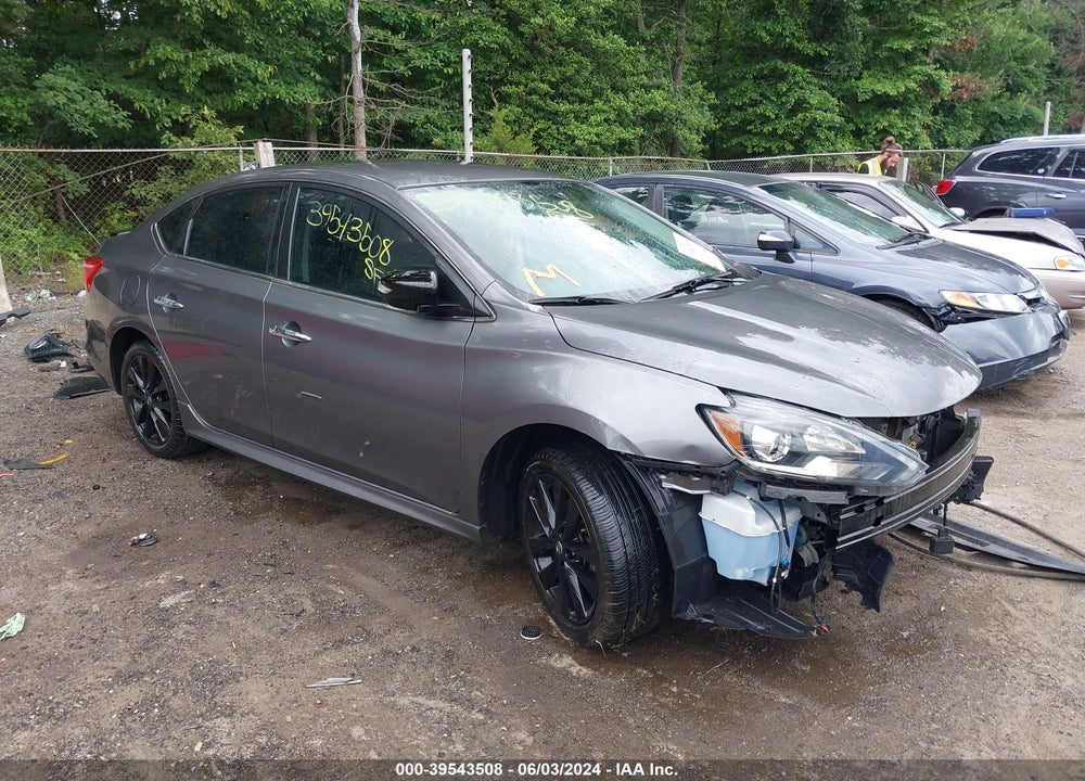 2018 NISSAN SENTRA SR VIN: 3N1AB7AP7JY317674