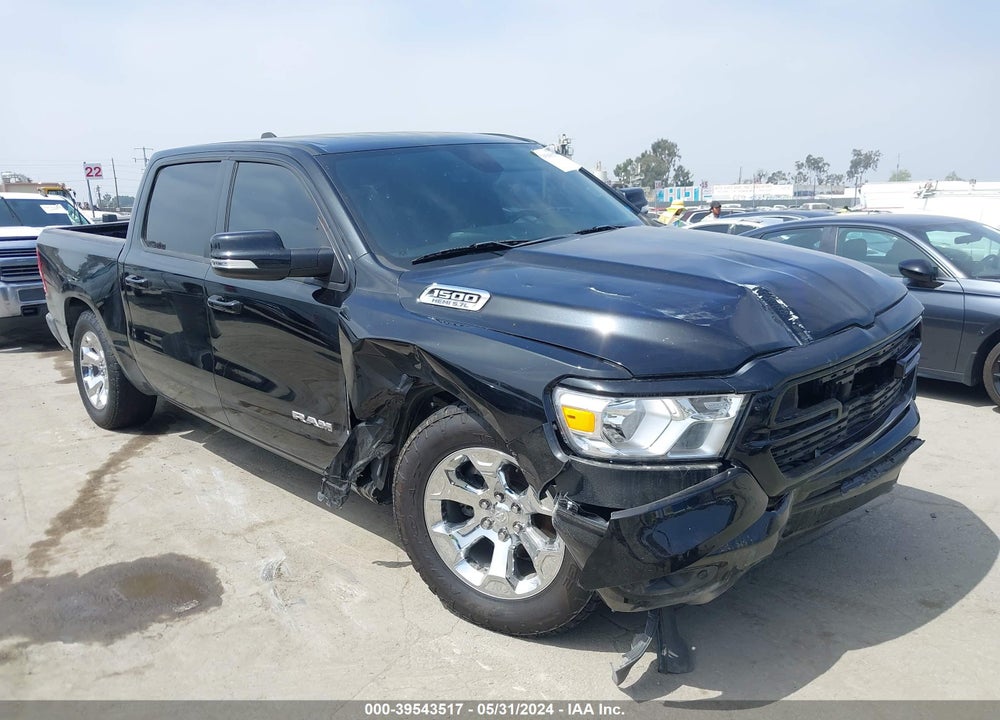 2019 RAM 1500 BIG HORN/LONE STAR 4X2 5'7 BOX VIN: 1C6RREFT0KN769896