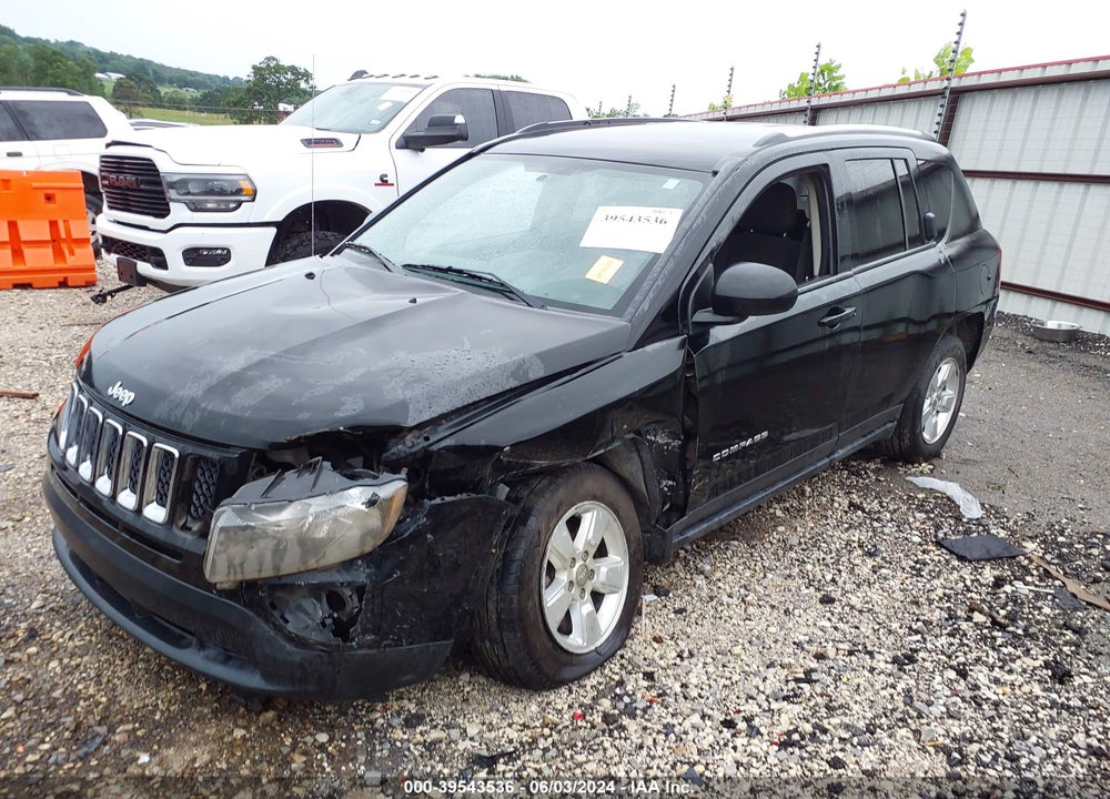 2014 JEEP COMPASS SPORT VIN: 1C4NJCBA9ED539176