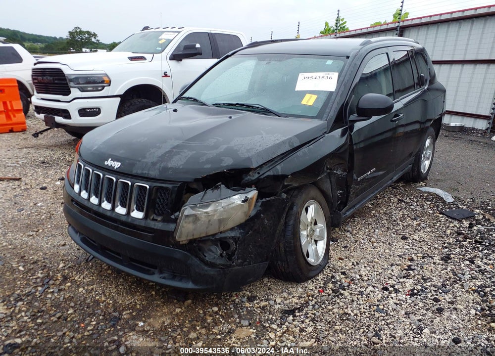 2014 JEEP COMPASS SPORT VIN: 1C4NJCBA9ED539176