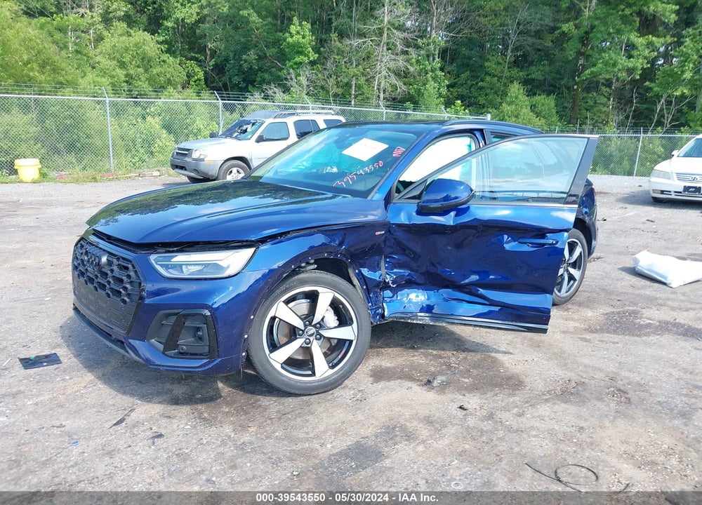 2022 AUDI Q5 PREMIUM PLUS 45 TFSI S LINE QUATTRO S TRONIC VIN: WA1EAAFY8N2112220