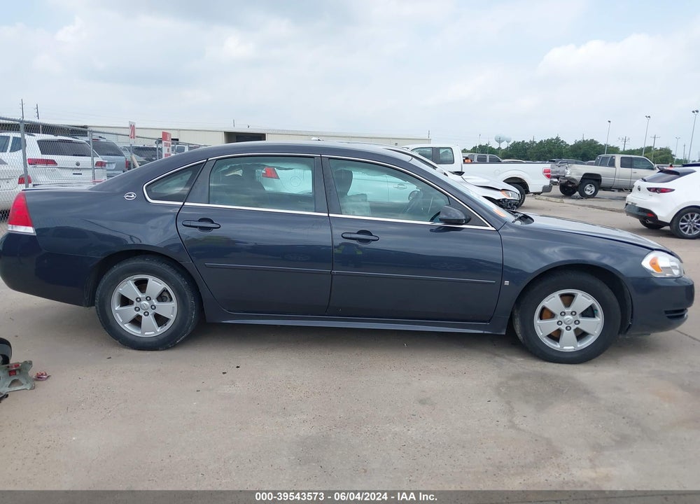 2009 CHEVROLET IMPALA LT VIN: 2G1WT57K291134976