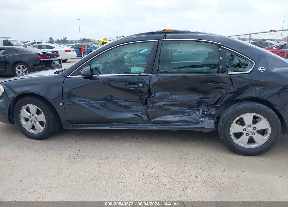 2009 CHEVROLET IMPALA LT VIN: 2G1WT57K291134976