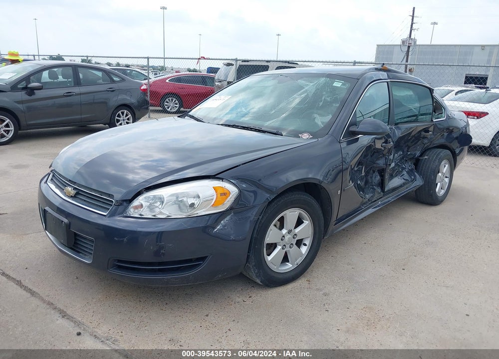 2009 CHEVROLET IMPALA LT VIN: 2G1WT57K291134976