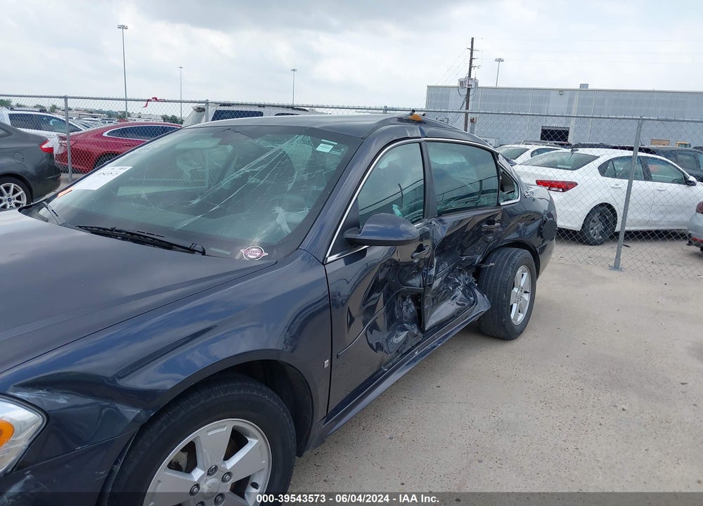 2009 CHEVROLET IMPALA LT VIN: 2G1WT57K291134976
