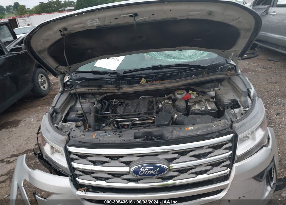 2018 FORD EXPLORER VIN: 1FM5K7B89JGA63534
