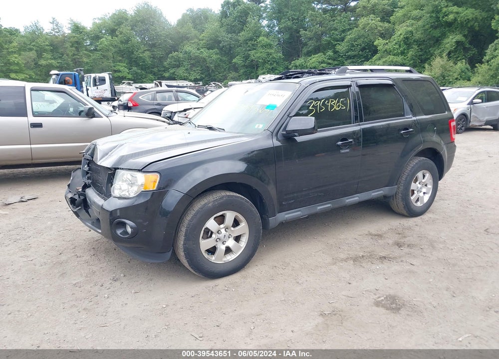 2011 FORD ESCAPE LIMITED VIN: 1FMCU9E76BKC27434